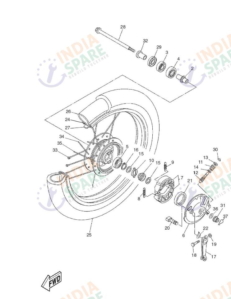 FRONT WHEEL